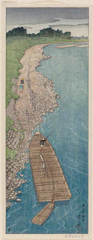 Cloudy Day at Yaguchi Ferry (Kumoribi no Yaguchi)