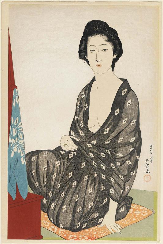 Woman in Summer Clothing