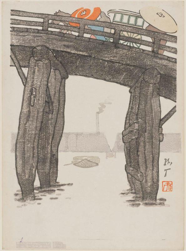 The Great Bridge at Senju (Senju Ôhashi)