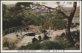 View of the Garden at the Meguro Gajoen from the series Gajoen, Meguro, Tokyo