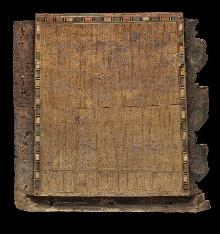 Foot end panel from the outer coffin of Djehutynakht