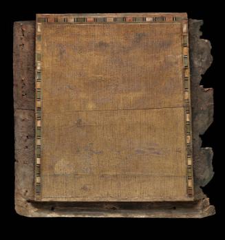 Foot end panel from the outer coffin of Djehutynakht