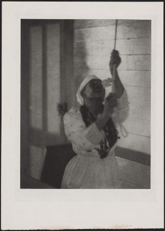 Woman Ringing Bell