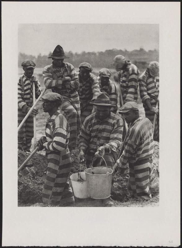 Convicts in Field