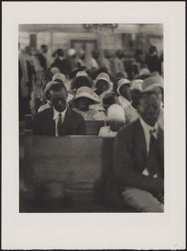 Worshippers in Church