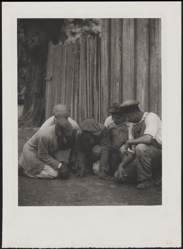 Men Throwing Dice