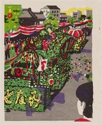 Harbor Festival (Minato matsuri), from the series Folk Customs of Japan (Nihon minzoku zufu)