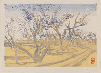 Plum Grove, from Collection of Modern Japanese Creative Prints (Nihon gendai sôsaku hanga daishû)