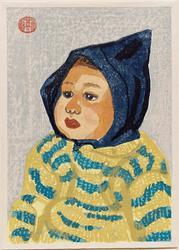 Child with Blue Hood