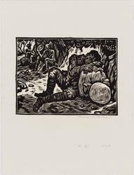 Rest (Kyûsoku), from the series Traveling to the Homeland (Sokoku e no tabi), also called Refugees