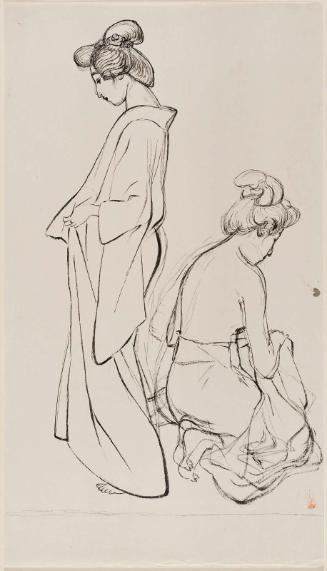 Standing Woman and Kneeling Woman