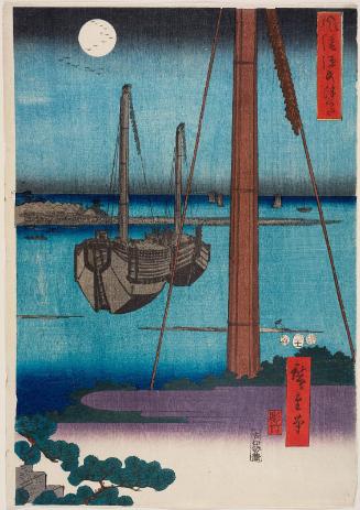Tsukuda, from the series Fashionable Genji (Fûryû Genji)