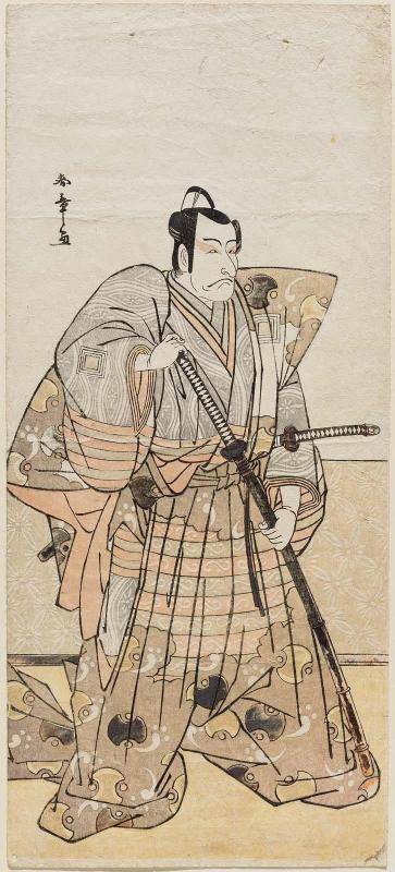 Actor Ichikawa Danjûrô V as Tezuka no Tarô
