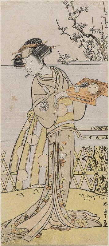 Actor Osagawa Tsuneyo II as Umeô's Wife Haru