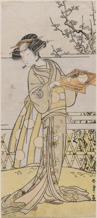 Actor Osagawa Tsuneyo II as Umeô's Wife Haru