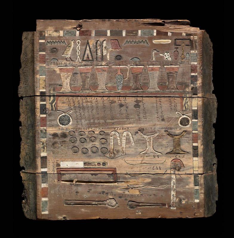 Head end of the inner coffin of Governor Djehutynakht