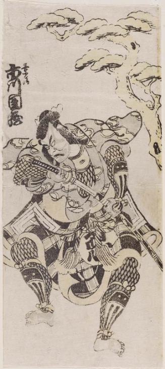 Actor Ichikawa Danzô III as Kagekiyo