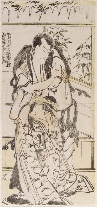 Actors Ichikawa Komazô III and Iwai Kumesaburô I