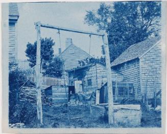 “Children's Swing, Behind Houses” (variant 2)