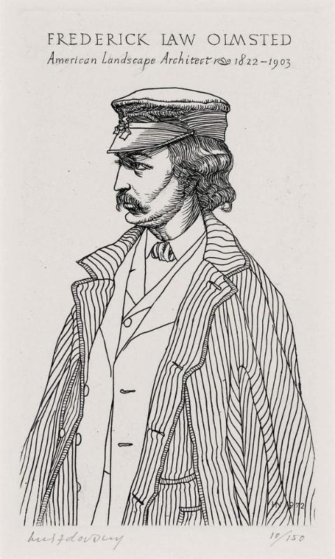 Portrait of Frederick Law Olmsted