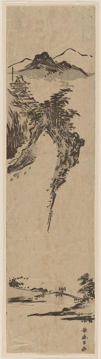 Landscape in Ink-painting Style