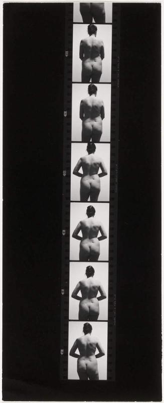 Eleanor, probably Chicago, contact sheet