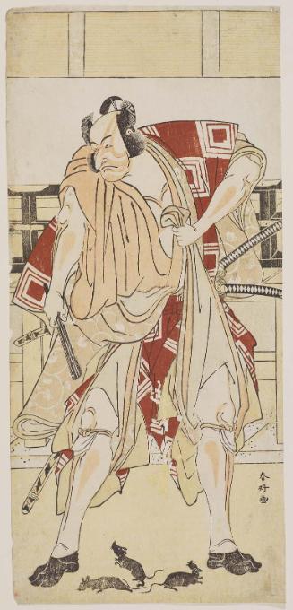 Actor Ichikawa Danjûrô V as Arajishi Otokonosuke