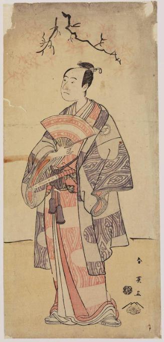 Actor Sawamura Sôjûrô III as Soga no Jûrô (?)