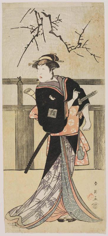 Actor Ichikawa Monnosuke II as Hotei no Oichi