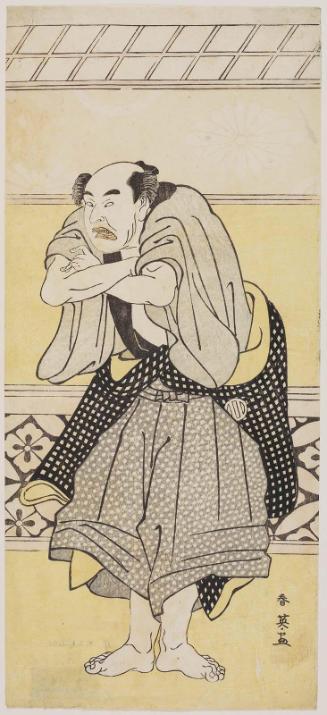 Actor Asao Tamejûrô I as Drunken Gotobei