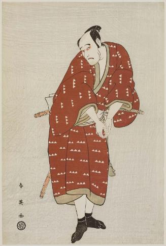 Actor Arashi Ryûzô II as Teraoka Heiemon