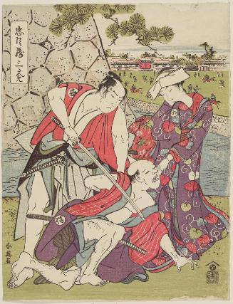 Act III (Sandanme), from the series The Storehouse of Loyal Retainers (Chûshingura)