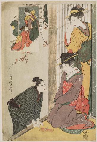 Act II (Nidanme), from the series The Storehouse of Loyal Retainers (Chûshingura)
