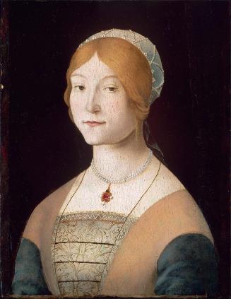 Portrait of a Woman with a Pearl Necklace