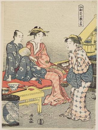 Yoshiwara, from the series Ten Summer Scenes in Edo (Edo natsu jikkei)