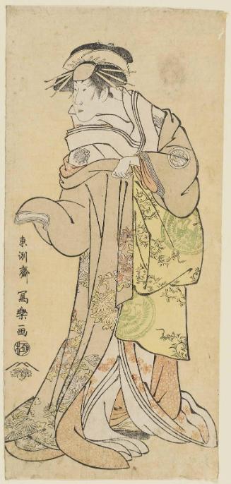 Actor Segawa Kikunojô III as the Courtesan Katsuragi