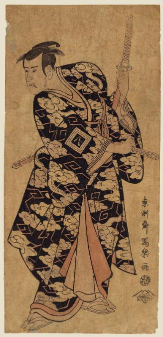 Actor Ichikawa Yaozô III as Fuwa Banzaemon