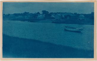 Boat Moored in the River