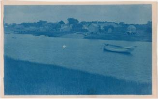 Boat Moored in the River (variant 1)