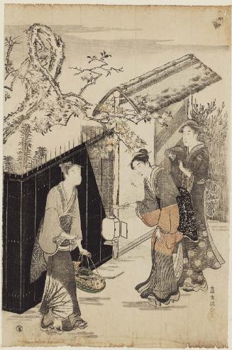 A Poetry Gathering at Night