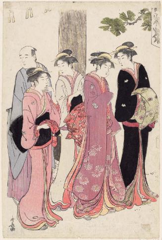 A Matchmaking Meeting at a Teahouse by a Shrine