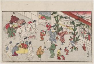 Street Scene at New Year, from the album Spring in the Four Directions (Yomo no haru)