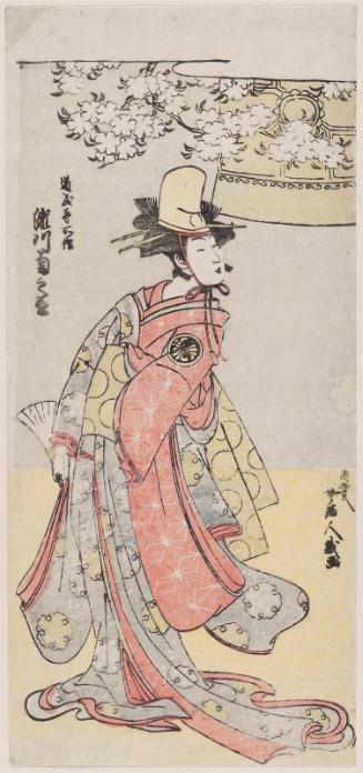 Actor Segawa Kikunojô III in a Dôjô-ji Dance (Dôjô-ji shosa)