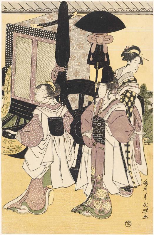 Nobleman Visiting a Lady