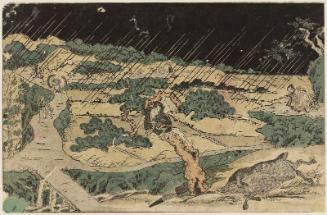 Act 5 (Godanme no zu), from the series Perspective Pictures of The Storehouse of Loyal Retainers (Uki-e Chûshingura)
