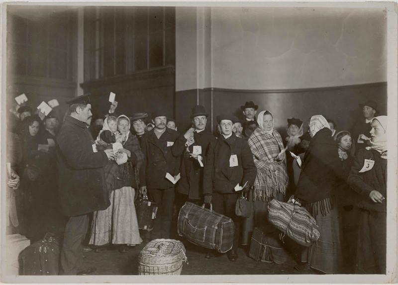 Ellis Island--April 8, 1908
