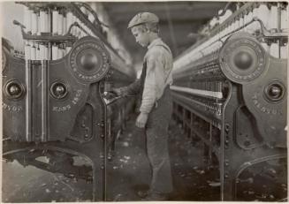 Boy in Textile Factory, North Carolina
