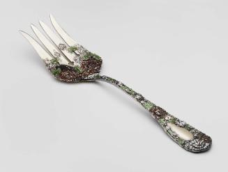 Chrysanthemum salad fork