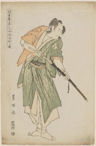 Yamatoya (Actor Bandô Mitsugorô II as Ishii Genzô), from the series Portraits of Actors on Stage (Yakusha butai no sugata-e)