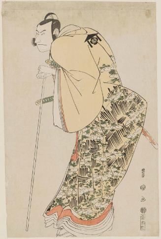 Masatasuya (Actor Nakamura Nakazô II as Kudô Suketsune), from the series Portraits of Actors on Stage (Yakusha butai no sugata-e)